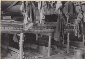 P00693 Camp interior c. Early 1900s