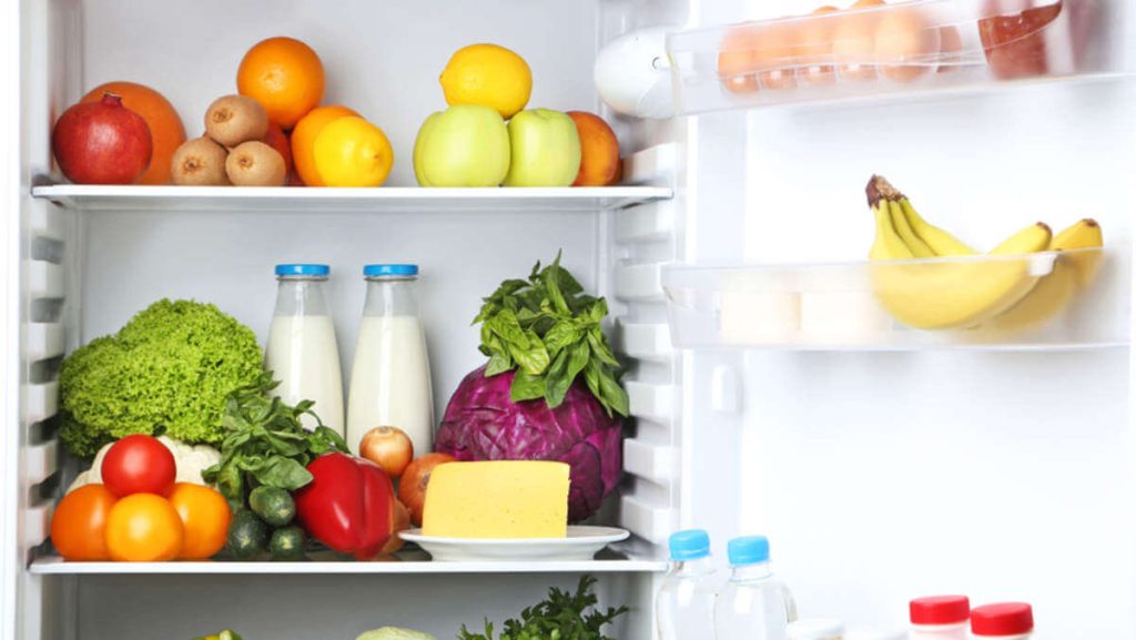 image of the inside of a fridge