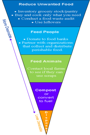 image of food recovery hierarchy