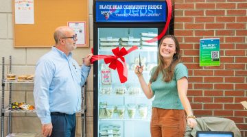 Opening of the UMaine Community Fridge