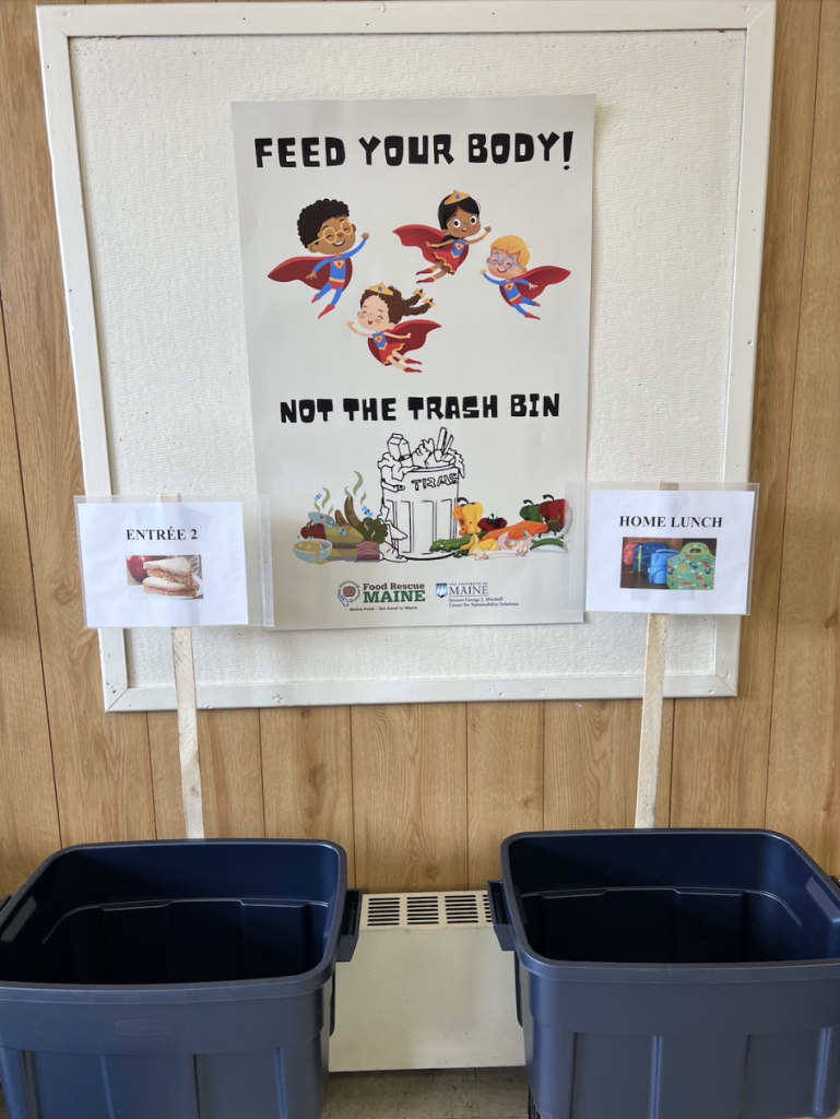 Poster: Feed your body, not the trash bin!