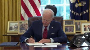 Signing of the Paris Climate Agreement by President Biden