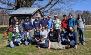 Maine Day Volunteering at Rogers Farm MAY19