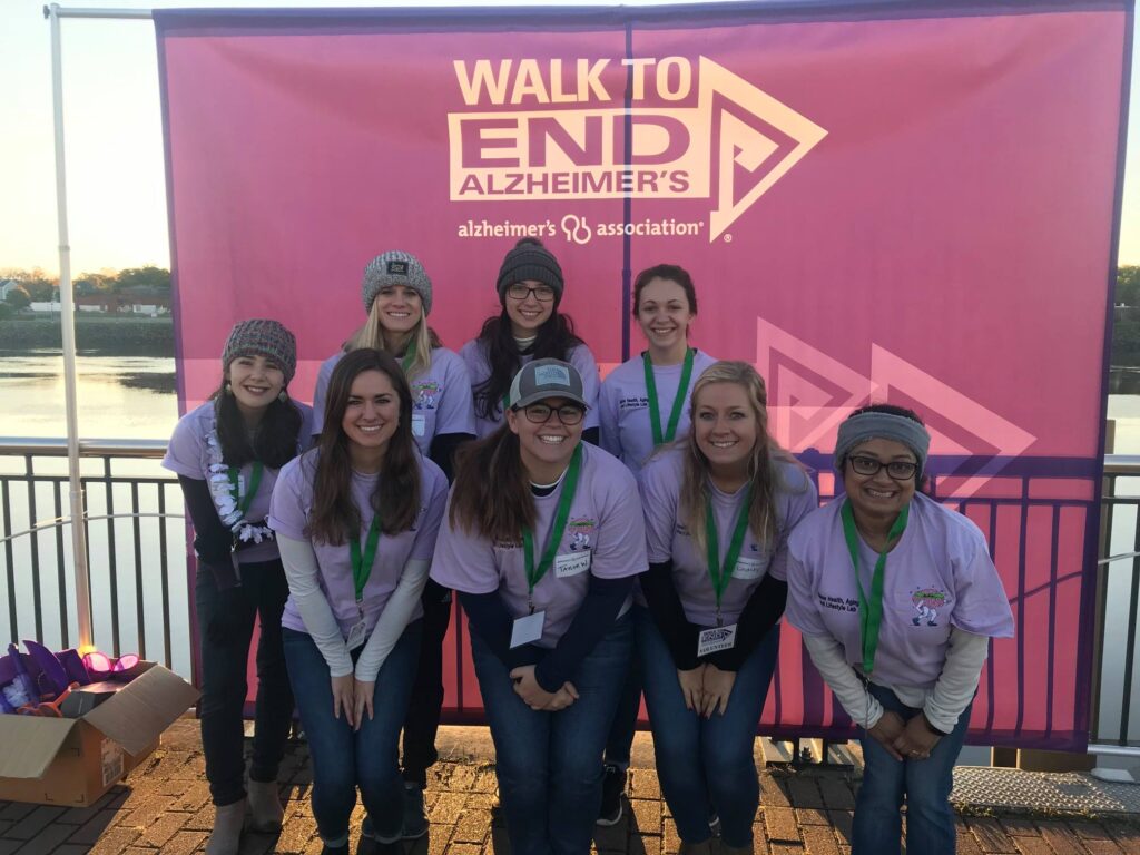 HAL Team photo at the 2019 Walk to End Alzheimer's