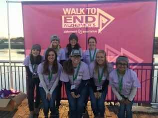 HAL Team photo at the 2019 Walk to End Alz