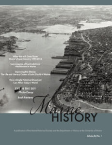 Maine History Front Cover