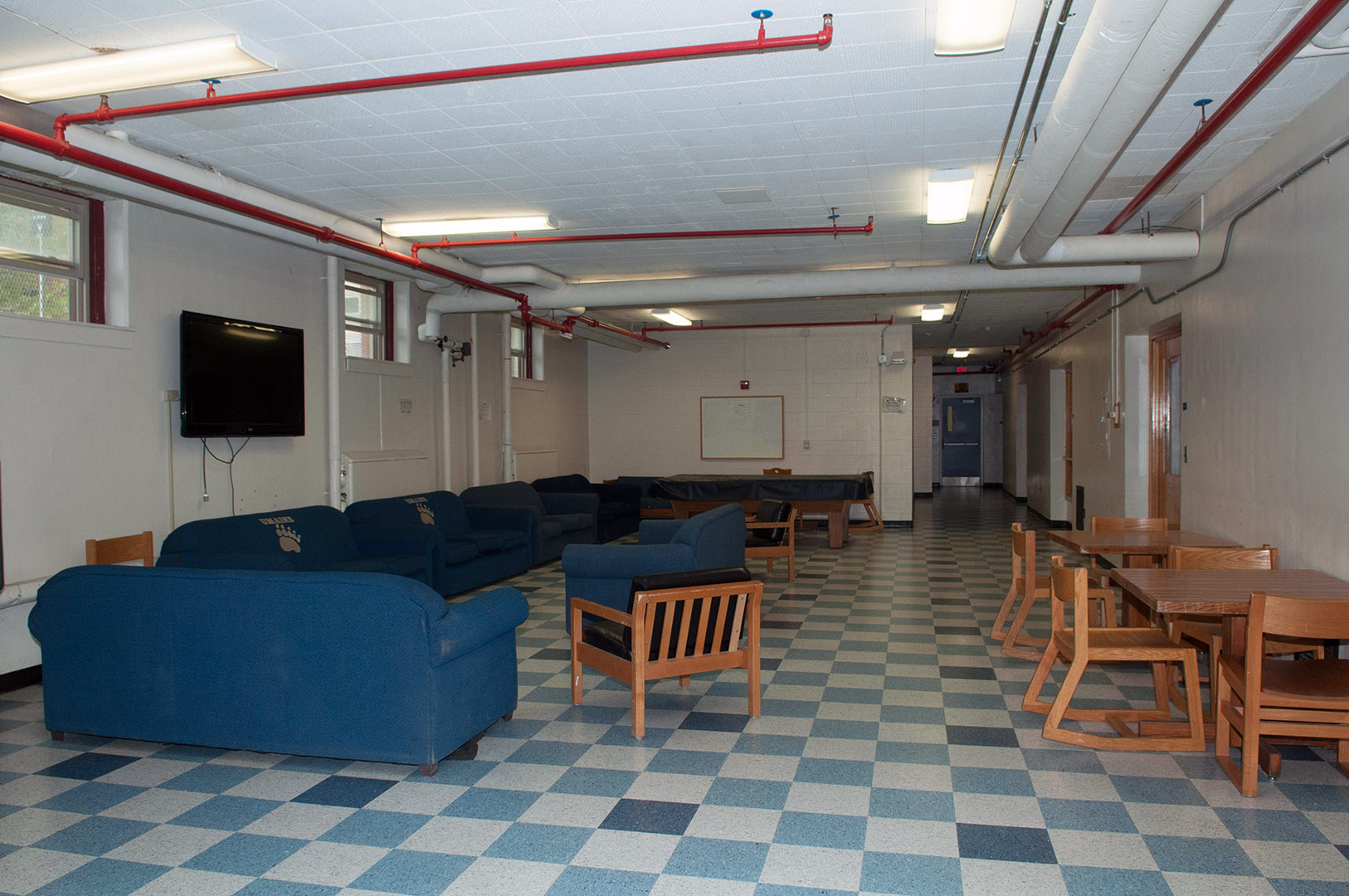 Gannett Hall basement rec room 2