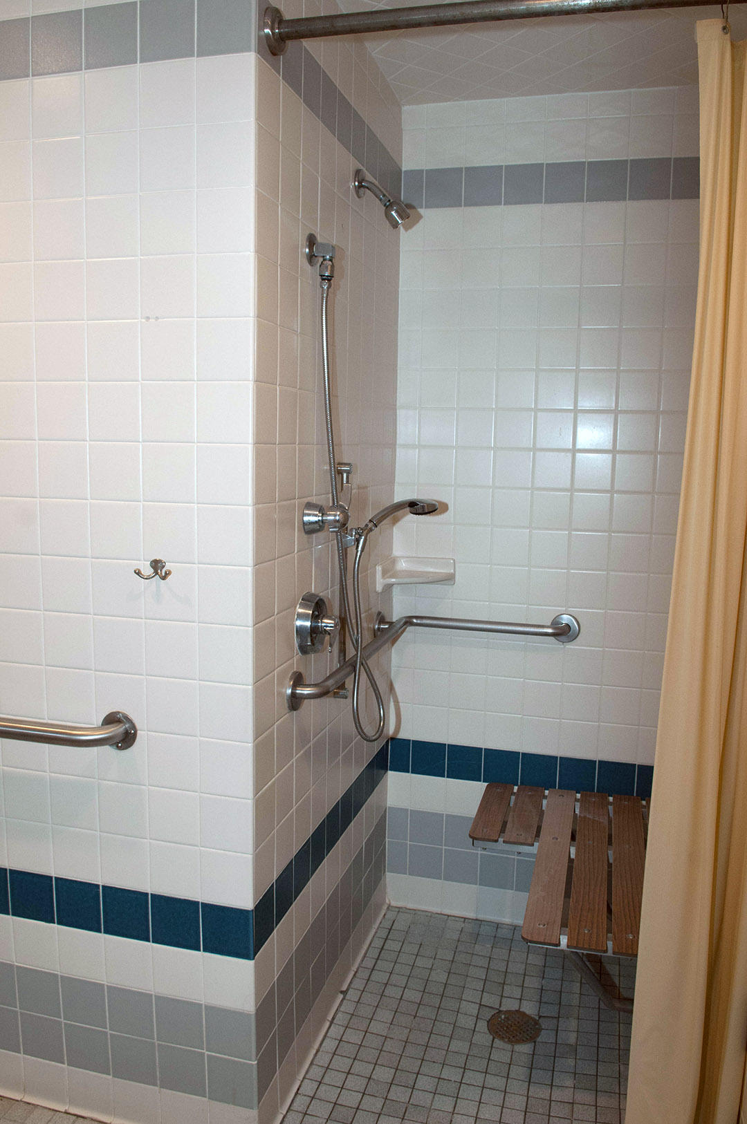 Gannett Hall handicap accessible shower