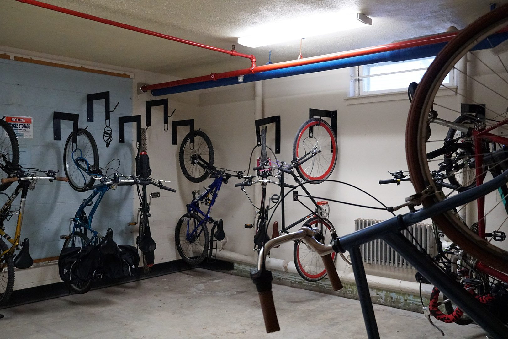 GAC bike storage