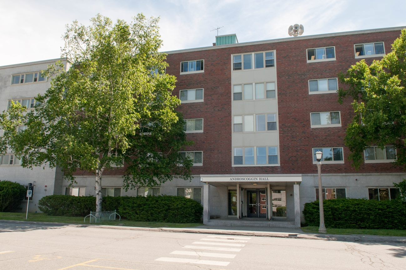 Exterior of Androscoggin Hall