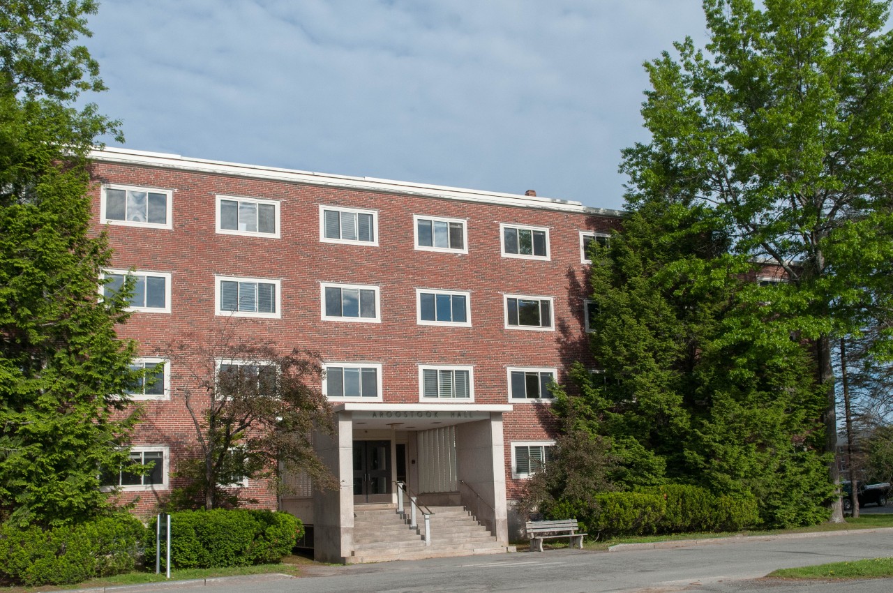 Exterior of Aroostook hall