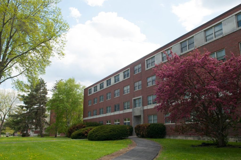 Exterior of Hart Hall