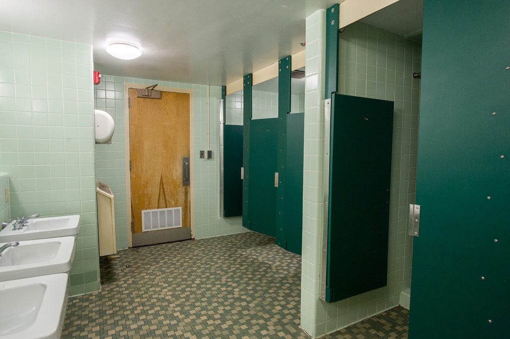 Aroostook Hall bathrooms