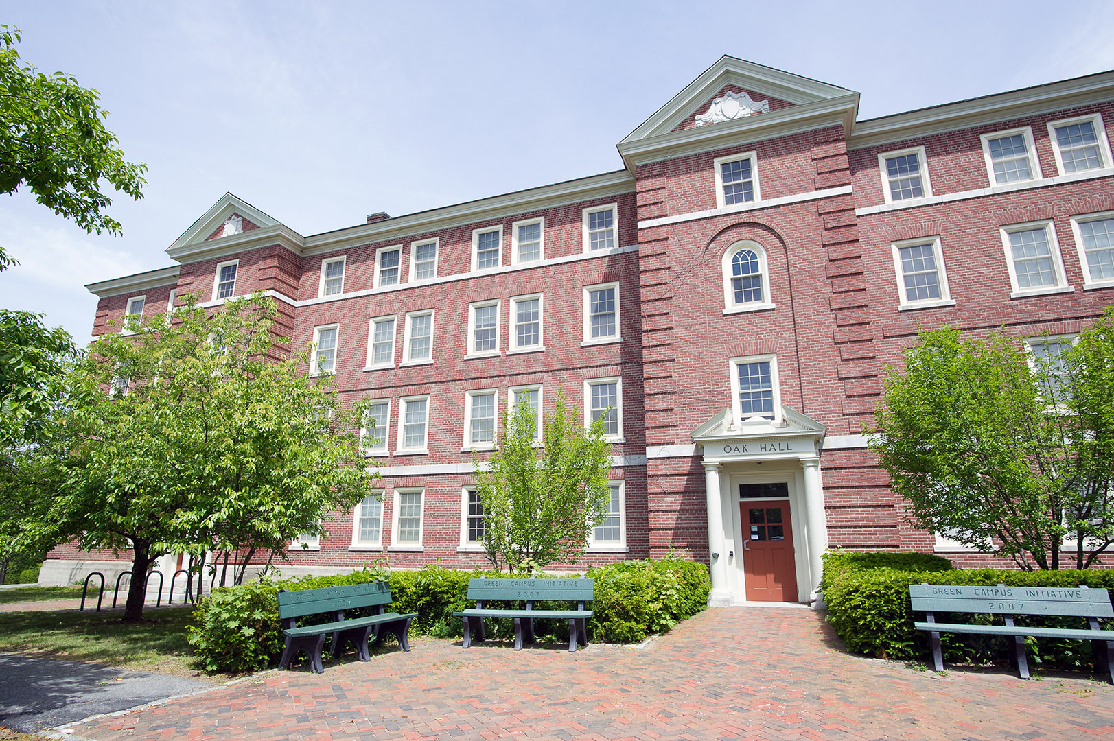 Exterior of Oak Hall