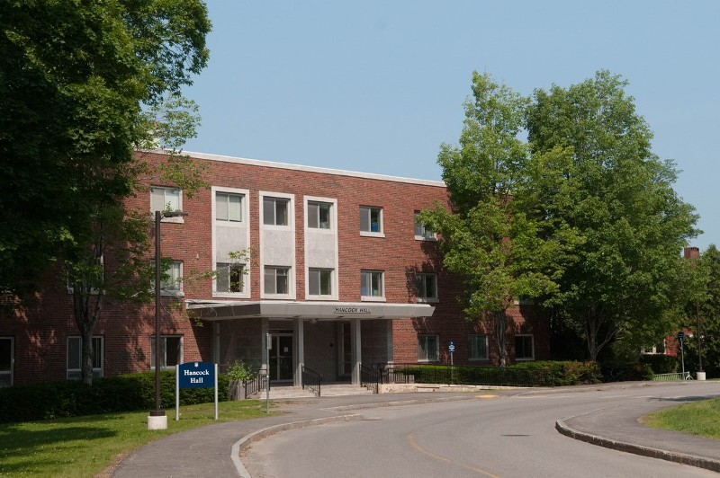 Exterior of Hancock Hall