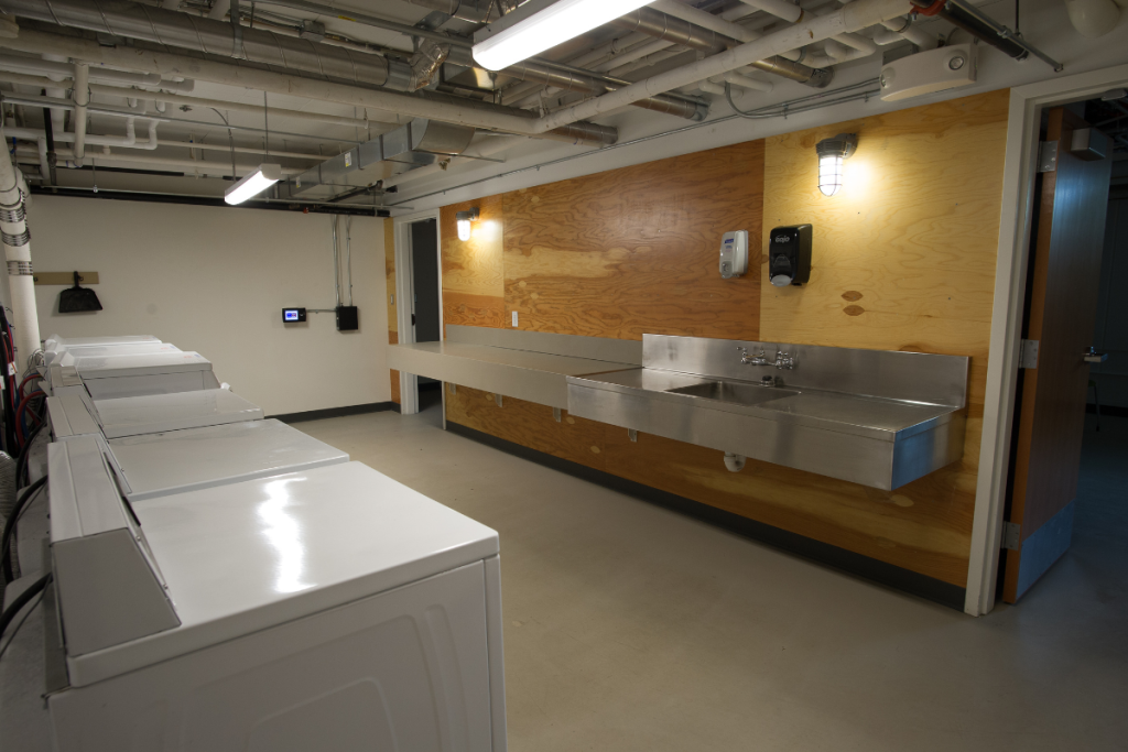 Estabrook Hall laundry room