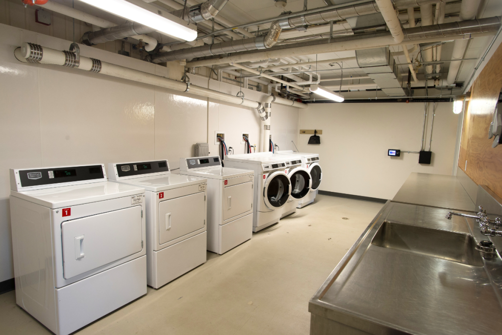 Estabrook Hall laundry room