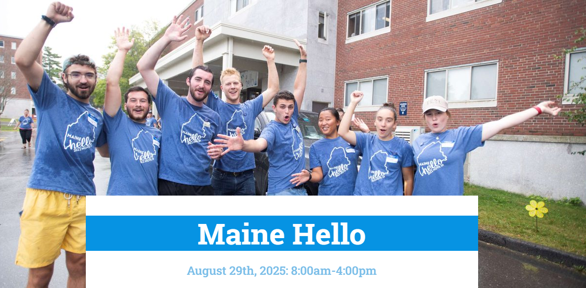 Students at MaineHello