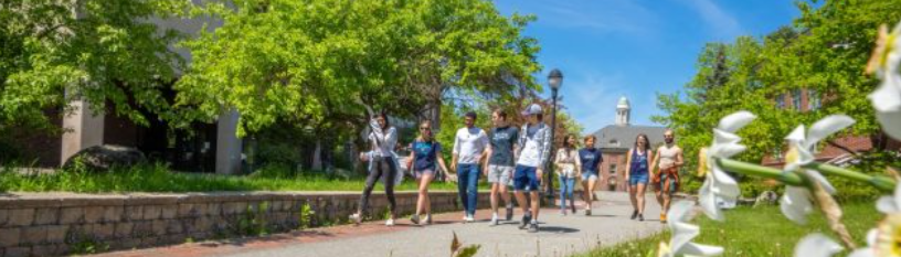 Spring on UMaine campus
