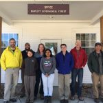 A group of researchers from Howland Forest meet at Bartlett Experimental Forest