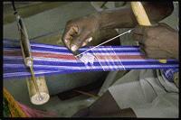 weaving kente