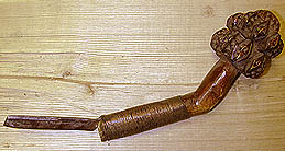 Chip carved handle