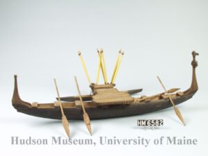 Outrigger canoe model