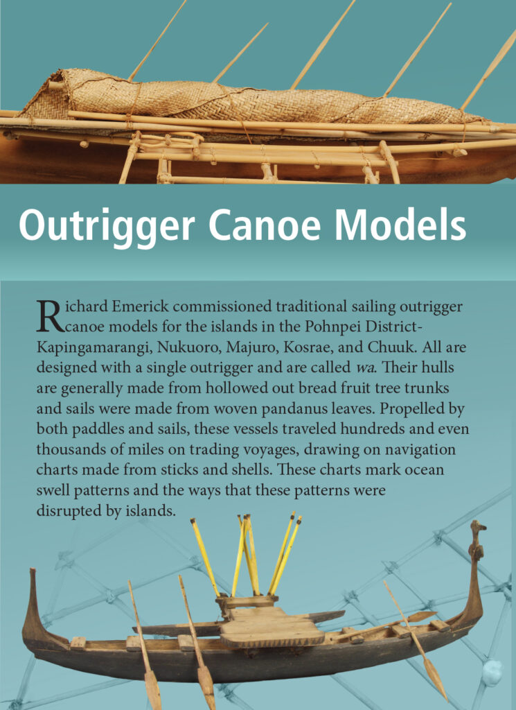 Outriger Canoe Models Intro Panel