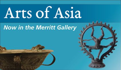 Advertisement image for Arts of Asia II. Now in the Merritt Gallery.