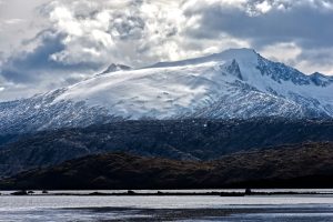 Snow covered mountain 