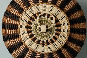 Urchin basket from above.