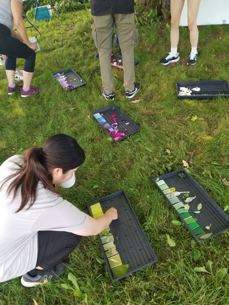 International Students at Rogers Farm