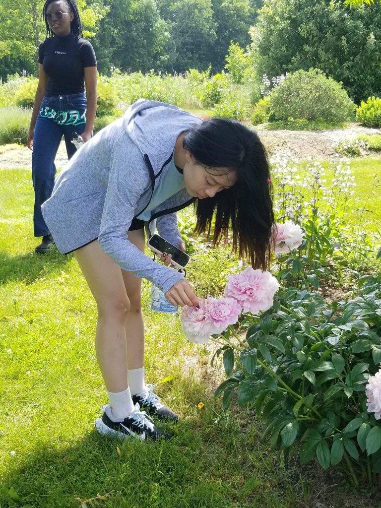 International Students at Rogers Farm