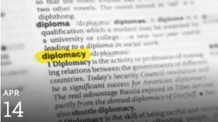 graphic depicting diplomacy