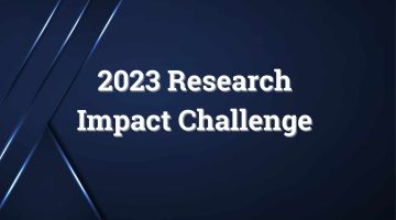 2023 Research Impact Challenge graphic