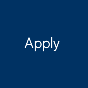 A dark blue square with the word "Apply" in the center in white lettering.