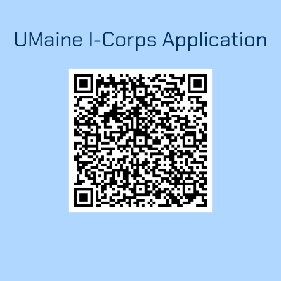 QR Code for UMaine I-Corps Application