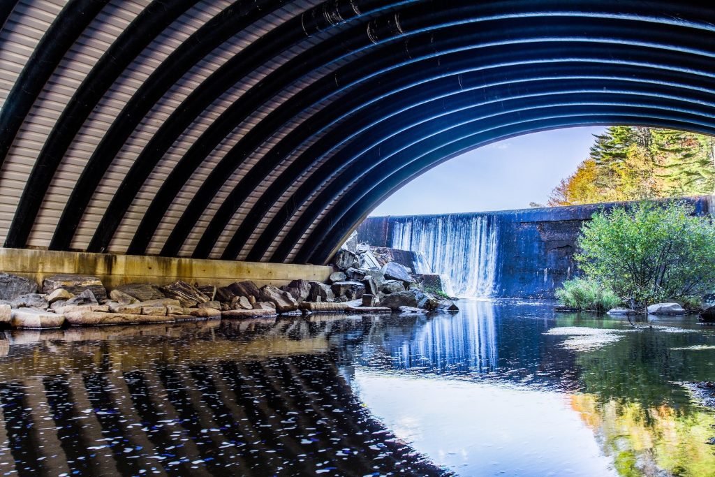 Photo of bridge in Belfast, Maine