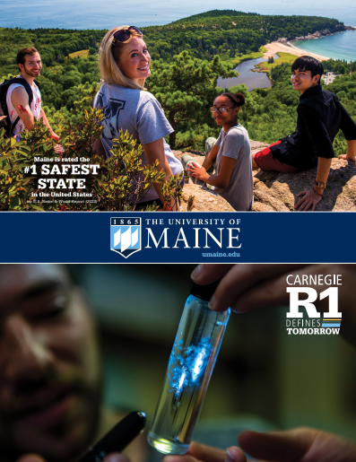 Maine is Rated #1 safest state, University of Maine, Carnegie R1 Defines Tomorrow