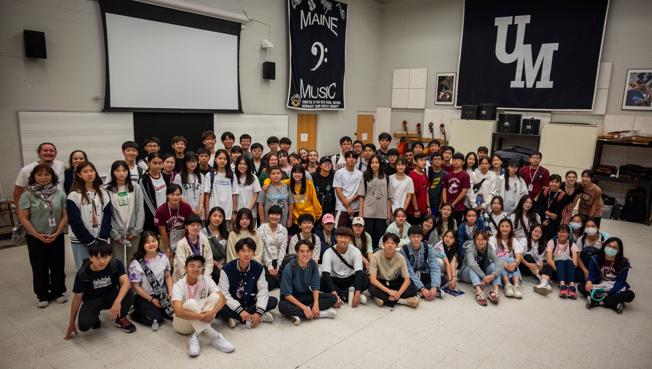 Maine Central Institute and Taiwan Student Visit to Campus