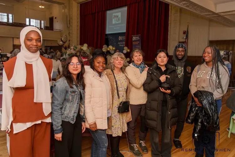 IEI Teachers and students in group photo