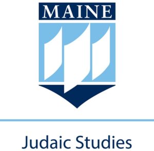 University of Maine flag logo with Judaic Studies text
