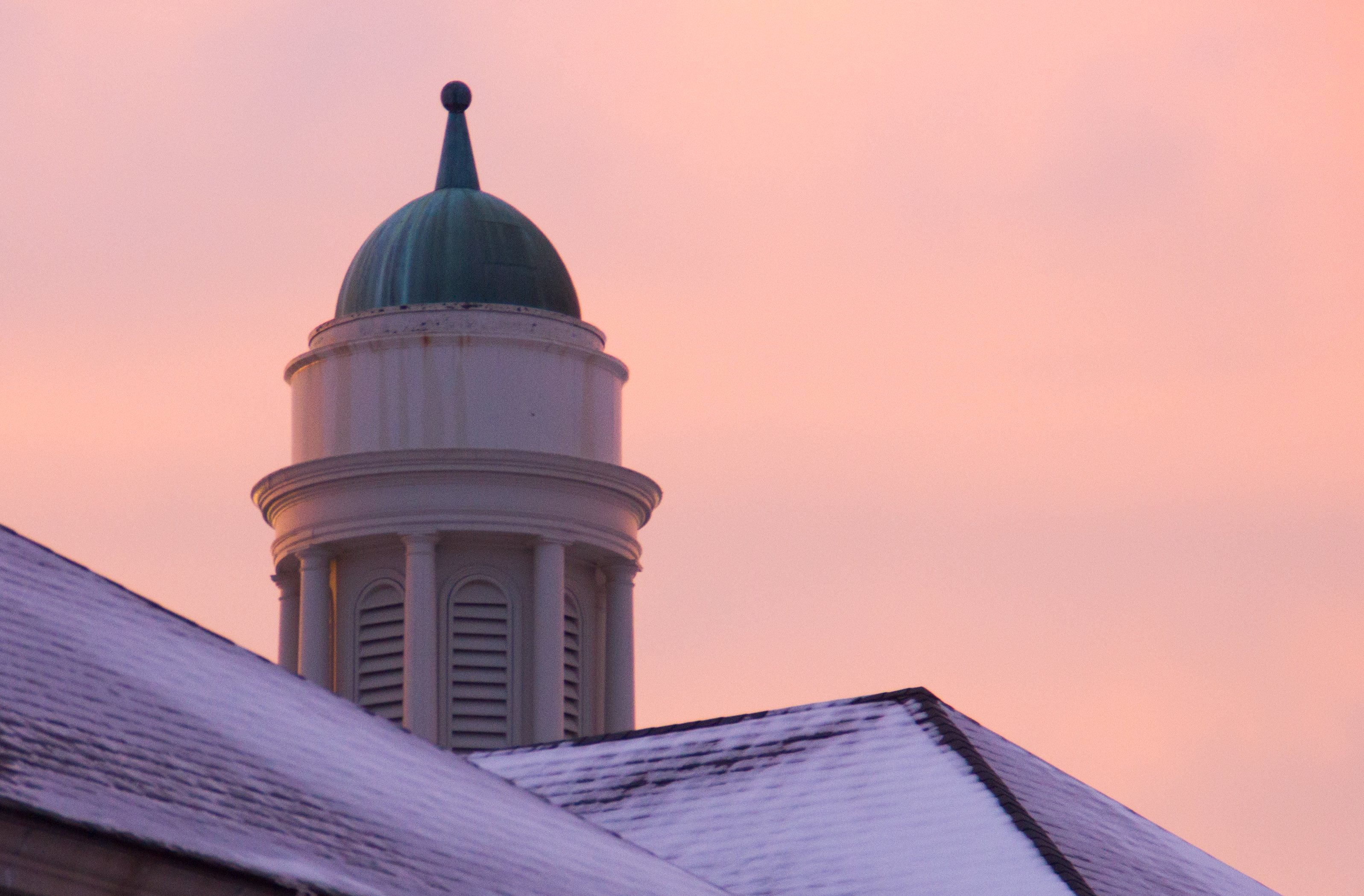 top of Stevens hall