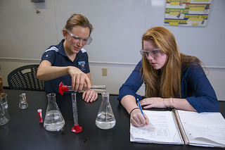 chemistry student photo