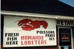 Buying Lobster on P.E.I.