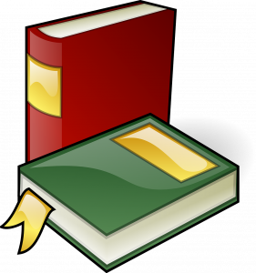 Illustration of two books