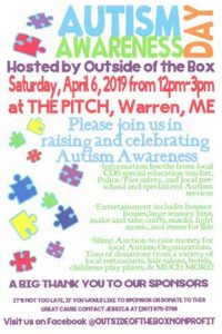 Info flyer for Autism Awareness Day