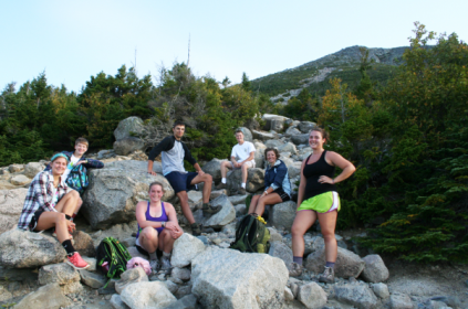 OPTIONS students at Katahdin