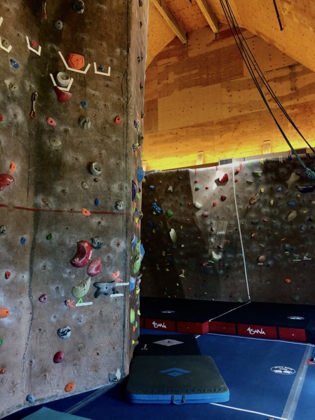 Indoor Rock Climbing Wall Maine Bound Adventure Center University