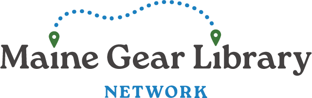 Maine Gear Library Network Logo